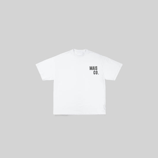 MAIS 'ESSENCH' TEE - WHITE