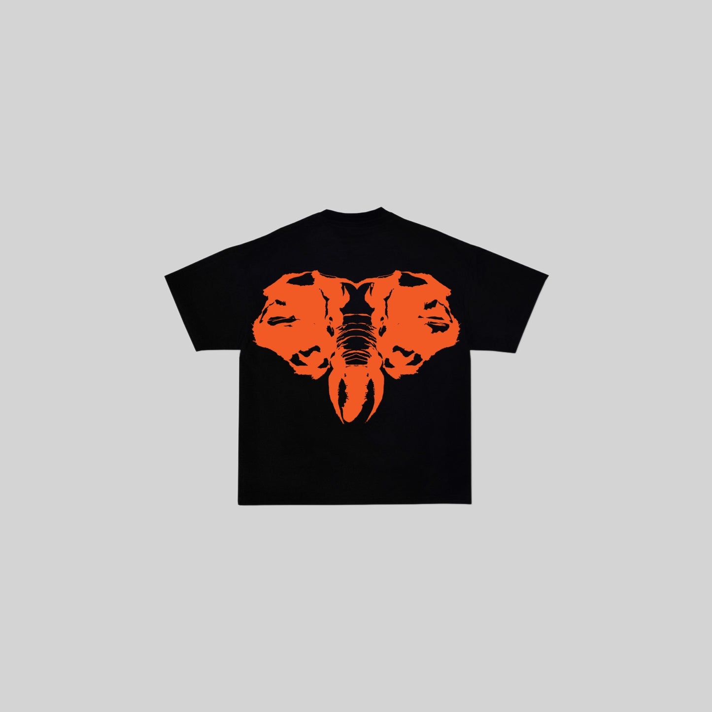 MAIS 'INK' TEE - BLOOD ORANGE
