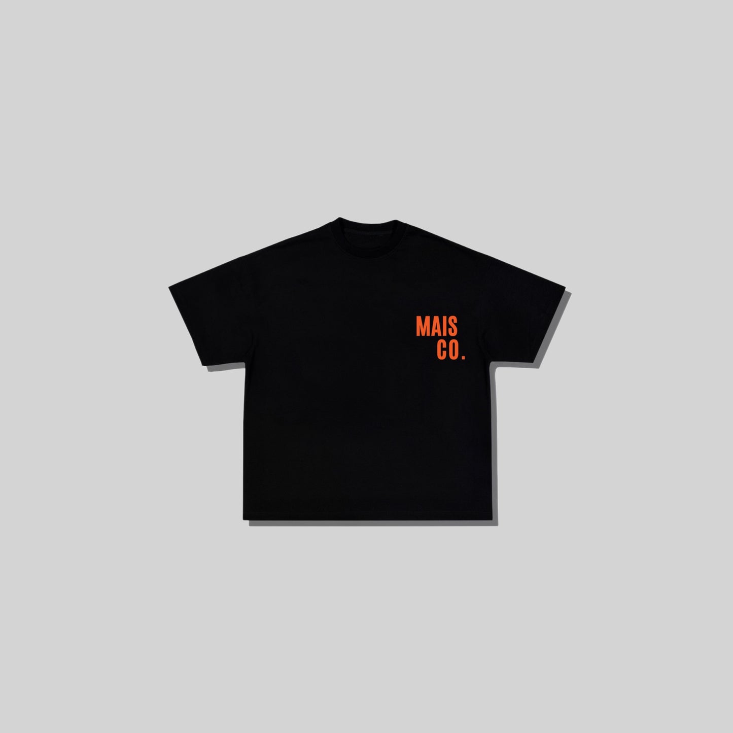 MAIS 'INK' TEE - BLOOD ORANGE